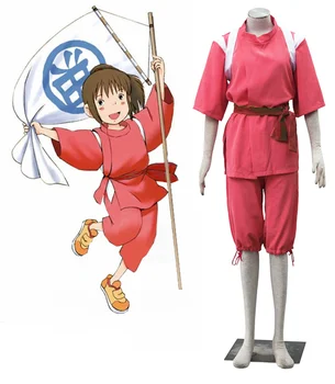Anime Ruhların Kaçışı COSPLAY Cadılar Bayramı Partisi Anime erkekler ve kadınlar kimono Kostümleri